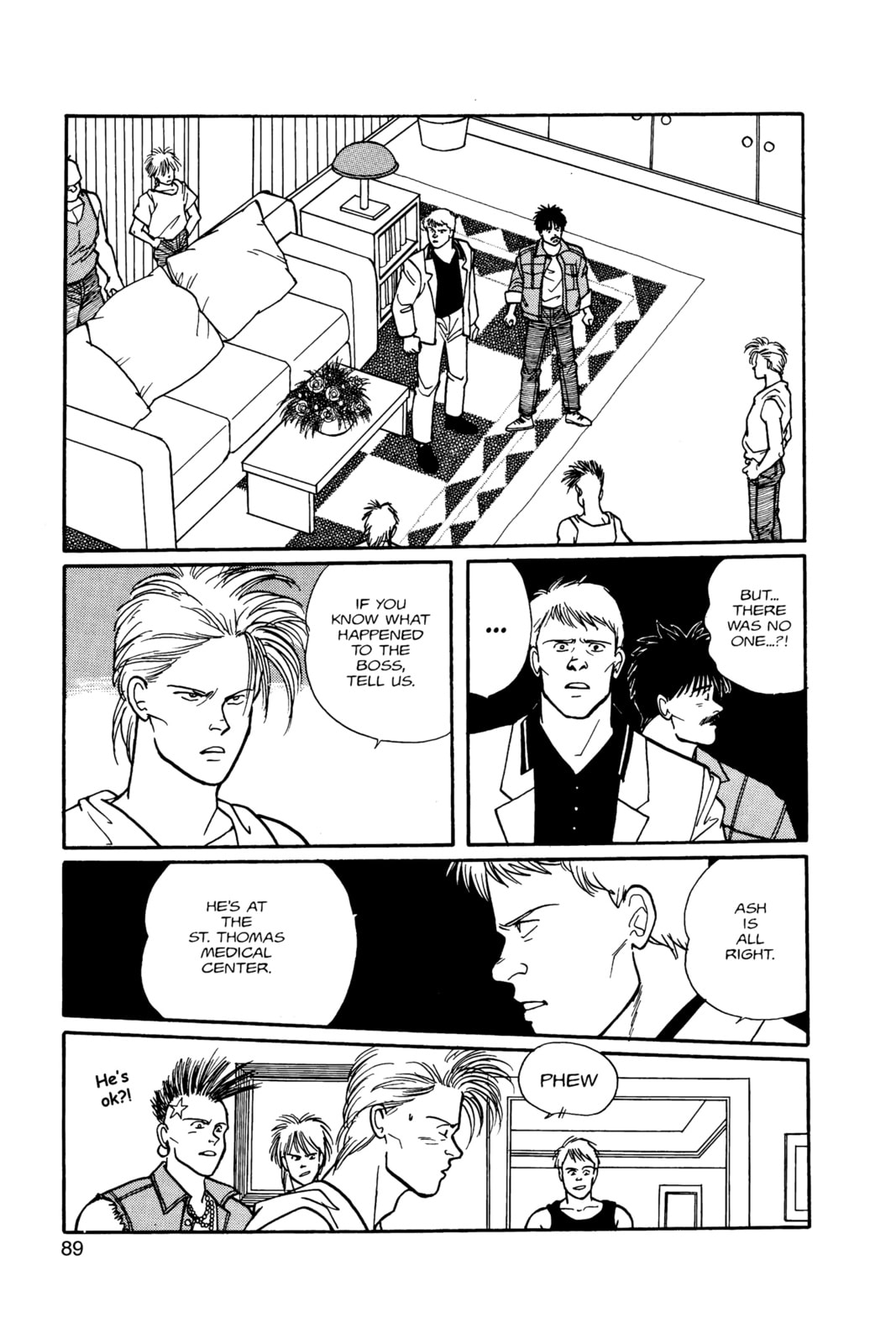 Banana Fish Chapter 9 image 085